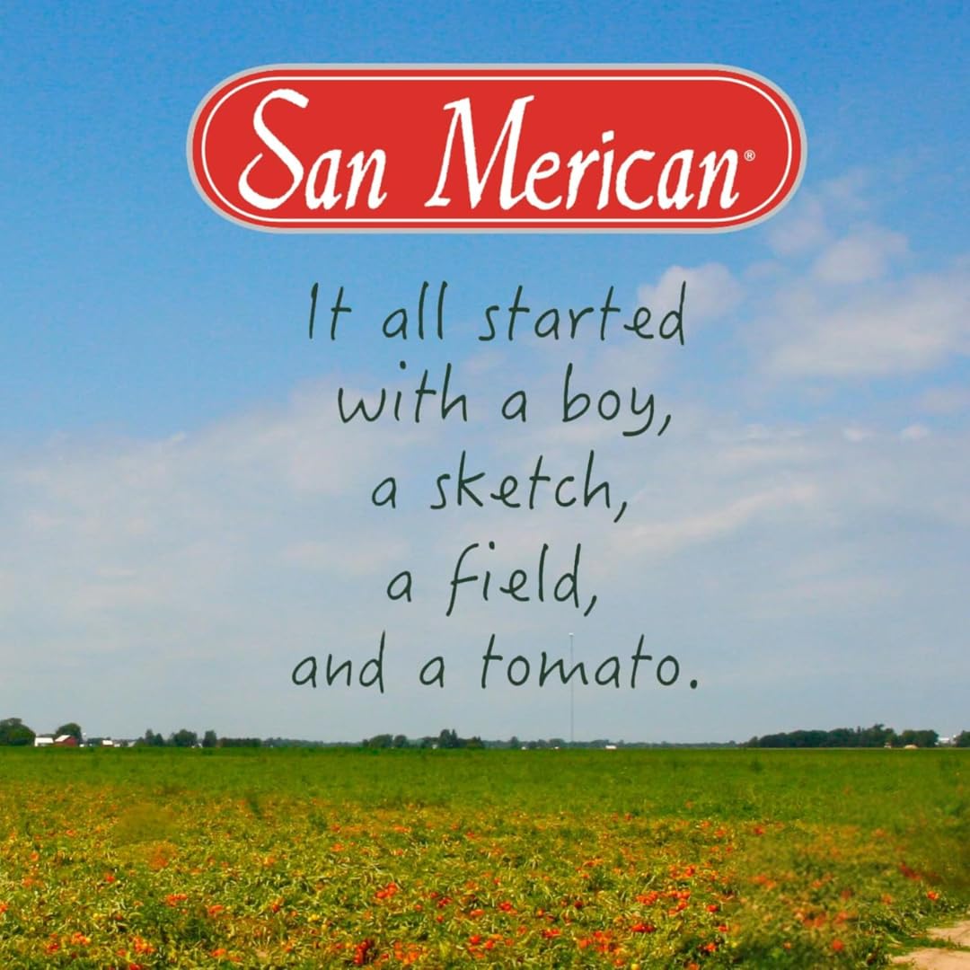 SMT San Merican Tomato, Canned Puree Tomatoes, 28 oz Pack of Three