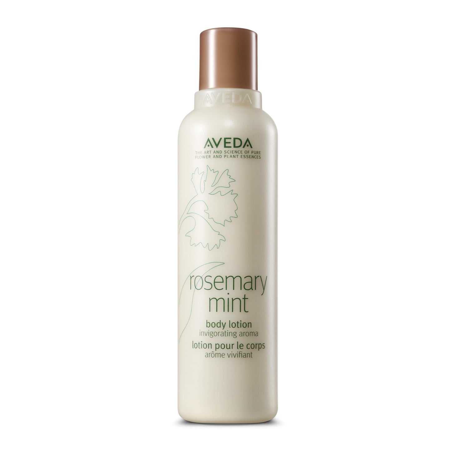 Aveda Rosemary Mint Body Lotion | Lightweight Cooling Lotion with Menthol | with Invigorating Aroma of Certified Organic Peppermint & Rosemary, 6.7 Fl Oz