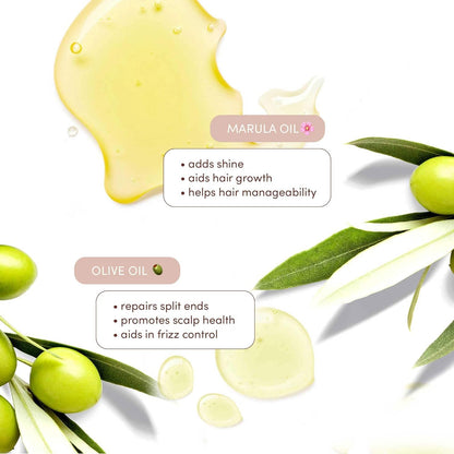 MIZANI True Textures Moisture Replenish Shampoo For Curly Hair - Smooths & Hydrates With Coconut Oil, Sulfate & Paraben-Free