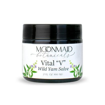 Vital Vulva Wild Yam Salve – Vaginal Moisturizer & Menopause Relief Cream | Best for Vaginal Dryness | Best Estrogen-Free Alternative Vaginal Lubricant & Estrogen Cream