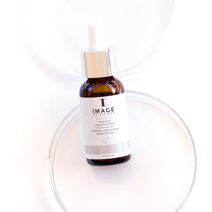 IMAGE Skincare, AGELESS Total Pure Hyaluronic 6 Filler, Facial Hydration Serum, Fill in Look of Fine Lines and Smooth Appearance of Wrinkles, 1 fl oz