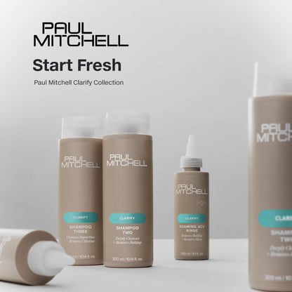Paul Mitchell Foaming Apple Cider Vinegar Rinse, Removes Buildup + Restores Shine, For All Hair Types, 5.1 fl. oz