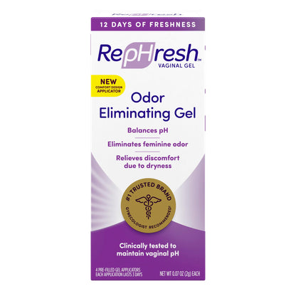Dorzu RepHresh Vaginal Gel (4ct) and Summer's Eve Feminine Douche (2 Units)