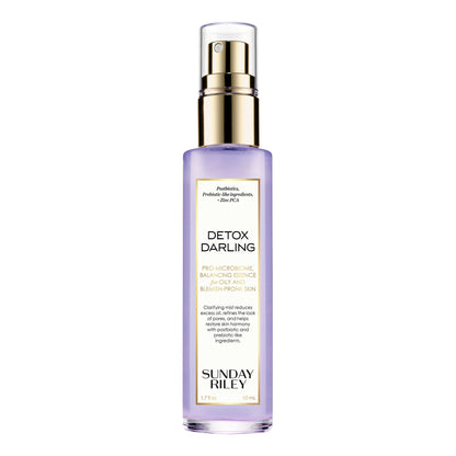 Sunday Riley Detox Darling Balancing Essence Mist for Oily and Blemish-Prone Skin