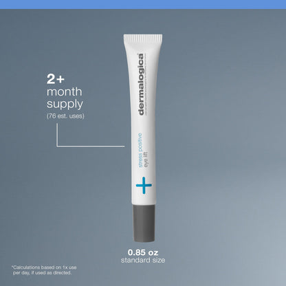 Dermalogica Stress Positive Eye Lift Mask, Eye Cream with Hyaluronic Acid - Brightens Dark Circles and Visibly De-Puffs the Under-Eye Area