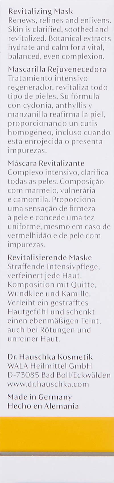 Dr. Hauschka Revitalizing Mask, 1.0 Fluid Ounce