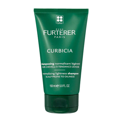 Rene Furterer CURBICIA Purifying Lightness Shampoo - For Oily-Prone Scalp - Sebum Control - 5 fl. oz.