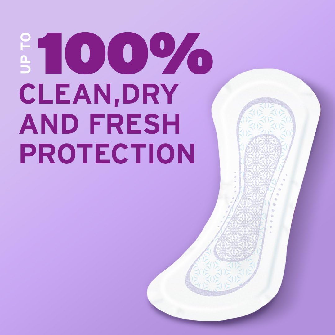 Poise Daily Liners, Incontinence Panty Liners for Bladder Leaks, 2 Drop Very Light Absorbency, Long Length, Packaging May Vary,114 Count (Pack of 2)