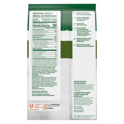 Knorr Professional Soup du Jour New England Clam Chowder Soup Mix No added MSG, 0g Trans Fat per Serving, Just Add Water, 27 oz, Pack of 4