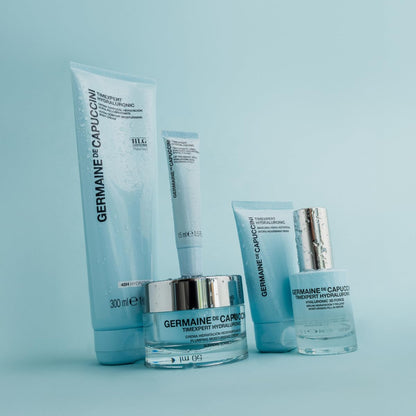 Germaine de Capuccini - Timexpert Hydraluronic - Ultra-Comfort Moisturizing Body Cream - Rehydrate your skin for 48 hours, leaving it soft and radiant - Antiaging Body Treatment - 10.1 Fl Oz
