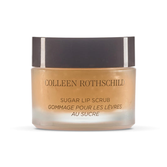 COLLEEN ROTHSCHILD Sugar Lip Scrub | Brown Sugar | Gently Exfoliates Dry Lips | Improves Texture | Nourishes & Protects (0.5 fl oz)
