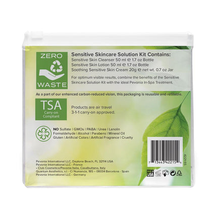 Pevonia Sensitive Skincare Solution Kit , 3 Piece Set