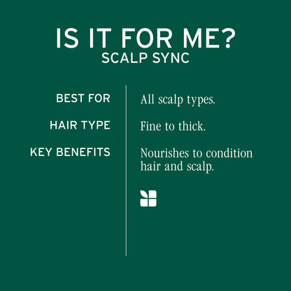 Biolage Scalp Sync Universal Conditioner - Nourishing & Hydrating for All Scalp Types, Lightweight Moisturizing & Conditioning, Fermented Tea Blend & Glycolic Acid, Vegan & Paraben-Free