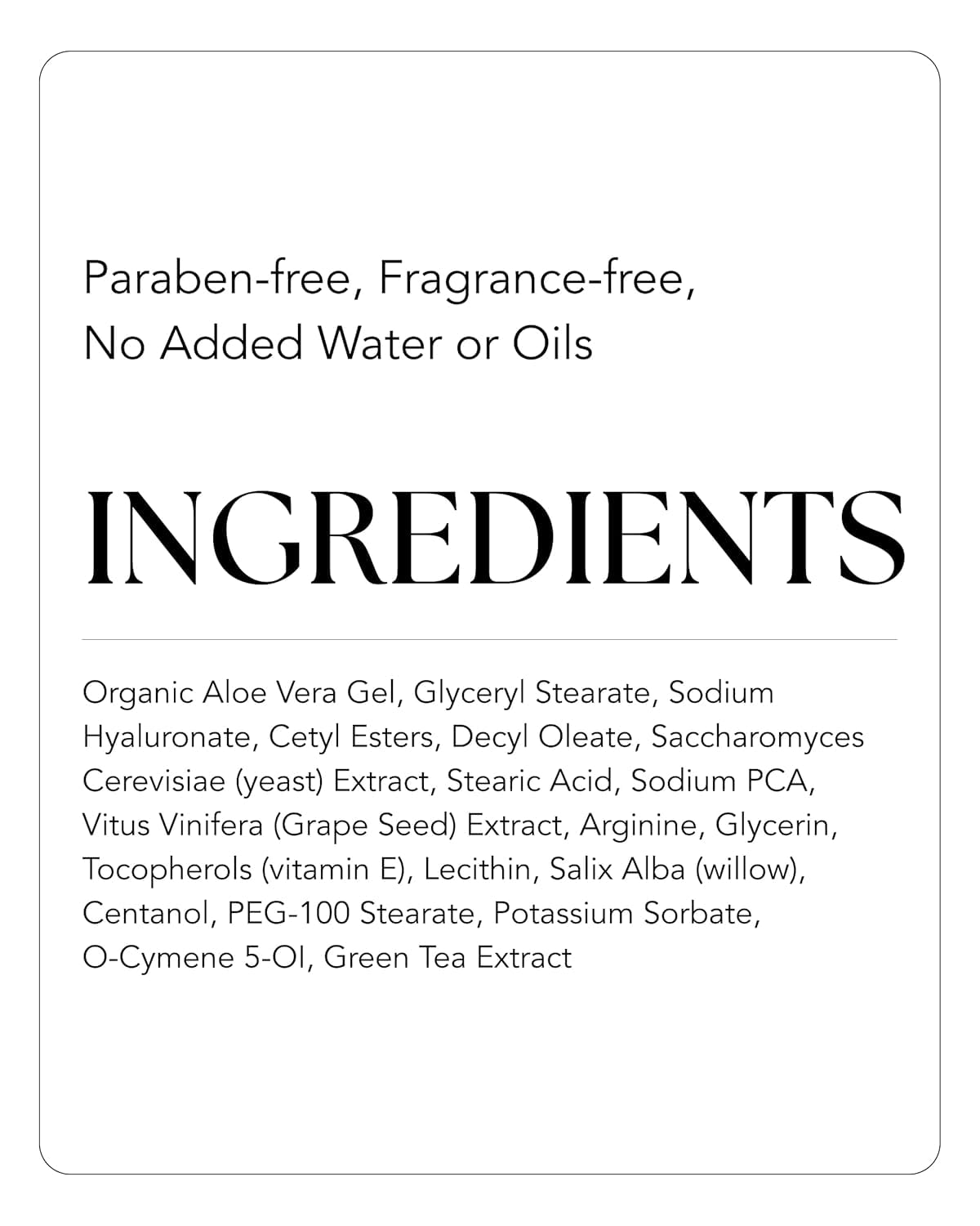 Oxygenetix Oxygenating Hydro-Matrix (1oz) | Lightweight Aloe-Based Face Moisturizer with Hyaluronic Acid for Sensitive, Dry, or Compromised Skin