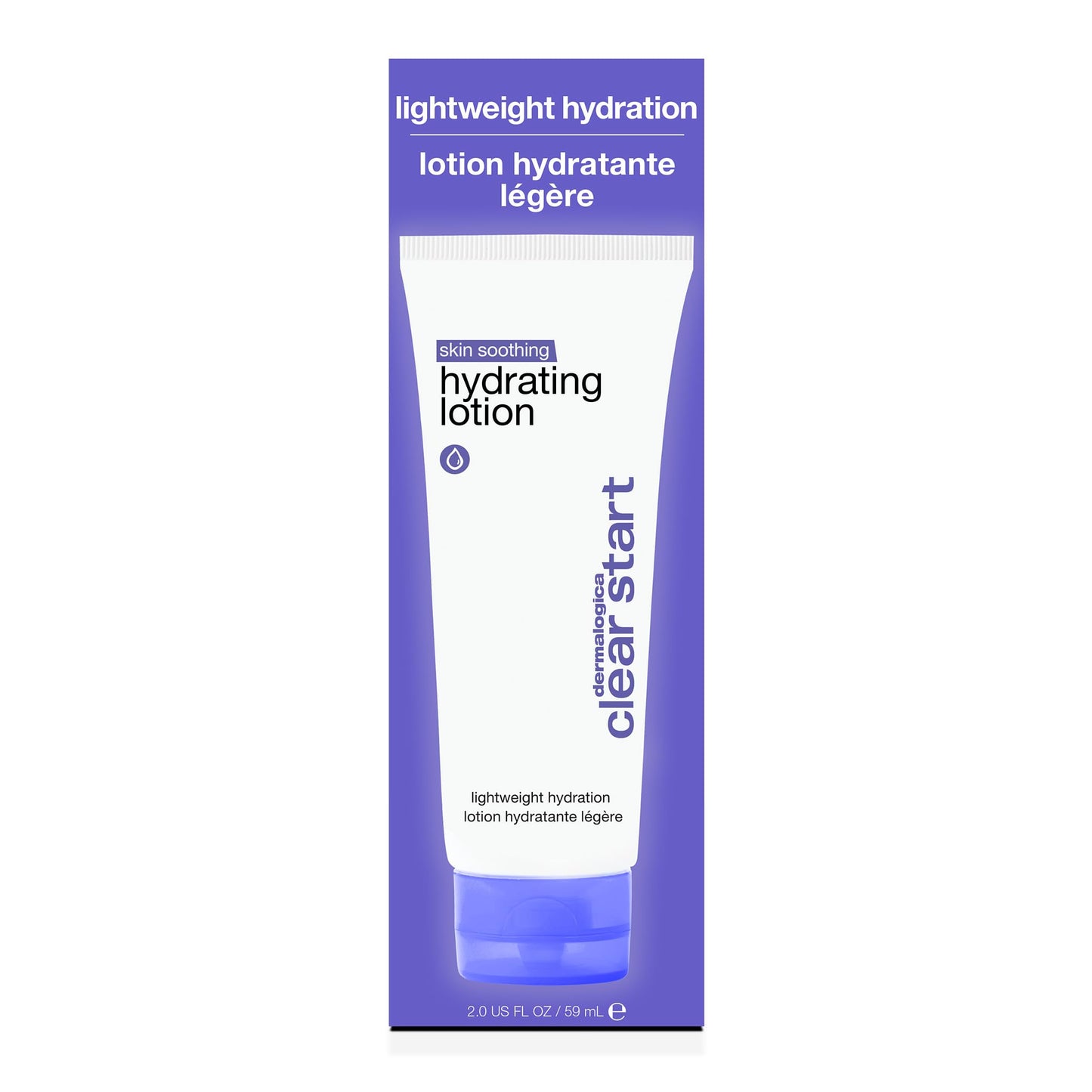 Dermalogica Clear Start Skin Soothing Hydrating Lotion, Lightweight Moisturizer for Dry + Sensitive Skin with Hyaluronic Acid and Squalane, Calms + Soothes