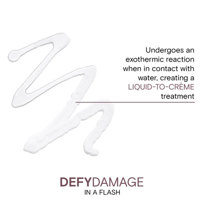 Joico Defy Damage In A Flash 7-Second Bond Building Hair Treatment | With Liquid Keratin | Quick Bond Strengthening & Protection | Color -Safe | Unique Liquid-To-Crème Formula | 6.76 Fl Oz