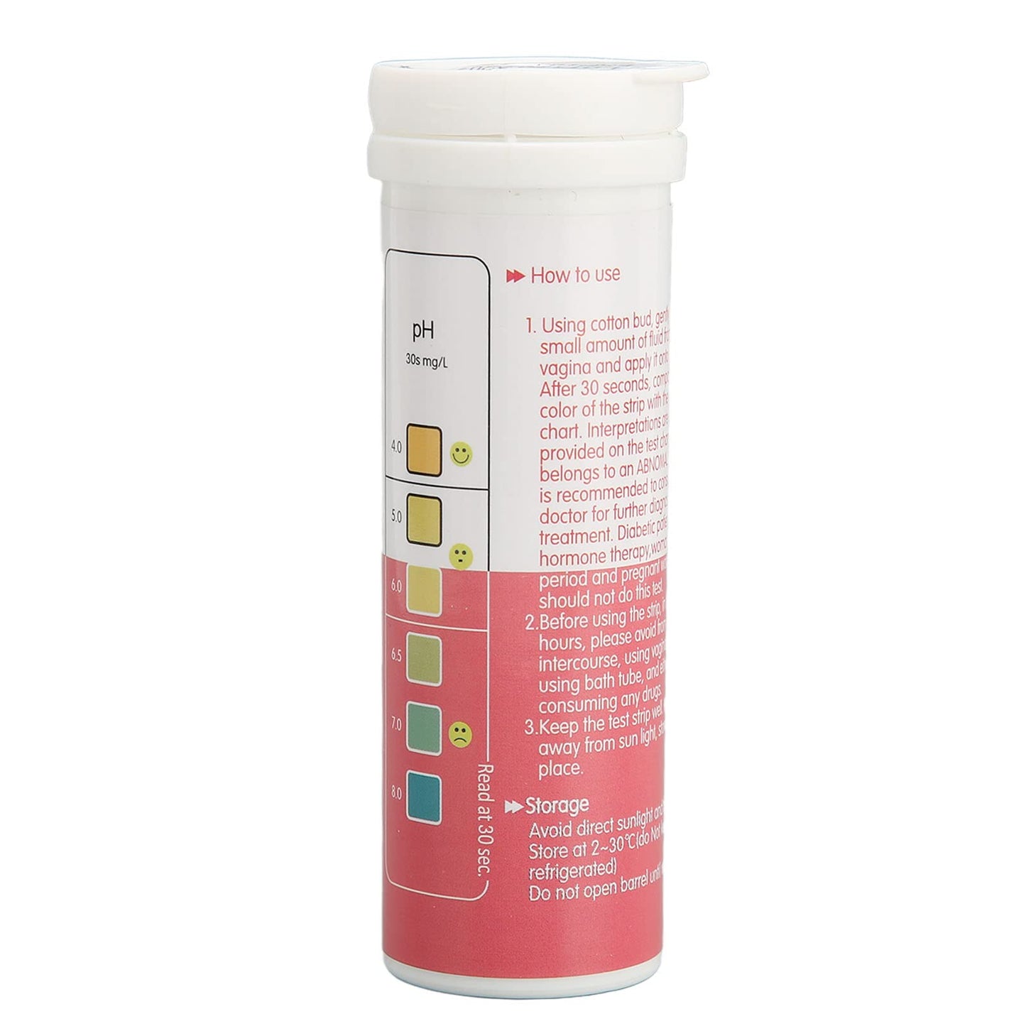 100pcs Disposable Vaginal Health Test Strips, Test Strips for Women Monitor Feminine Vaginal Intimate Health, Prevent Accurate Acidity Feminine