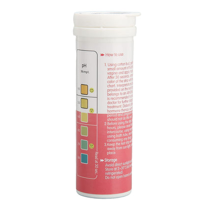 100pcs Disposable Vaginal Health Test Strips, Test Strips for Women Monitor Feminine Vaginal Intimate Health, Prevent Accurate Acidity Feminine