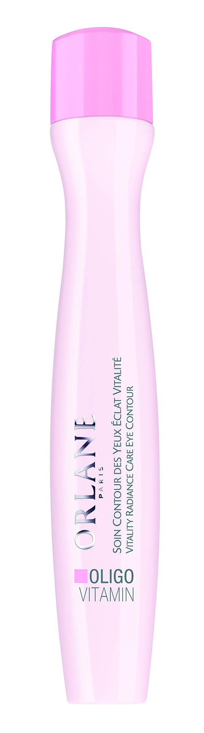 ORLANE PARIS Oligo Vitamin Vitality Radiance Care Eye Contour - Soothing Eye Jelly Treatment with Roll-On Applicator - Dark Circle and Puffiness Eye Cream (15ml)