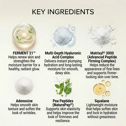 SEACRET Minerals Bio Skin Glow Face Serum, Hyaluronic Acid Serum for Face, Ampoule, 1 Fl Oz / 30 ml