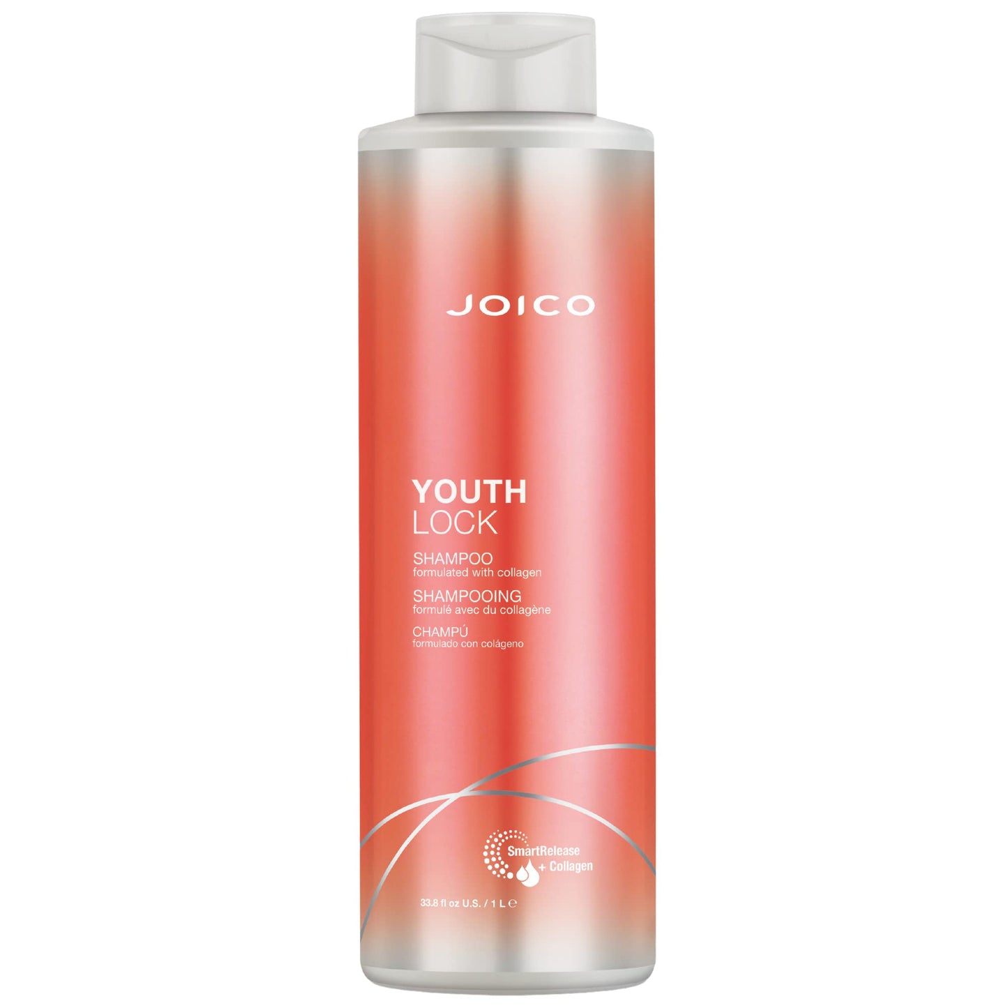 Joico YouthLock Shampoo Formulated with Collagen | Youthful Body & Bounce | Reduce Breakage & Frizz