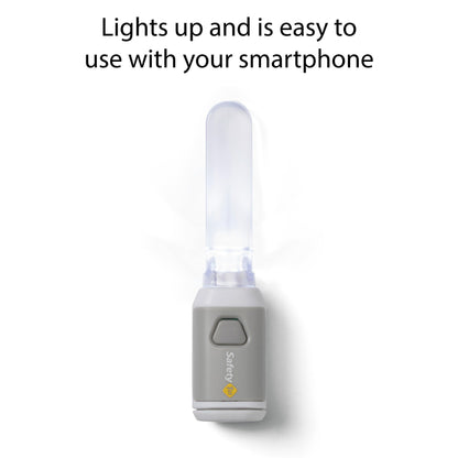 Safety 1st Light Up Tongue Depressor, Illuminates Mouth and Throat to Check for Signs of Irritation, Clear
