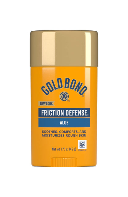 Gold Bond Medicated Talc-Free Extra Strength 10 oz Body Powder & 1.75 oz Friction Defense Stick Bundle for Itch Relief & Skin Protection