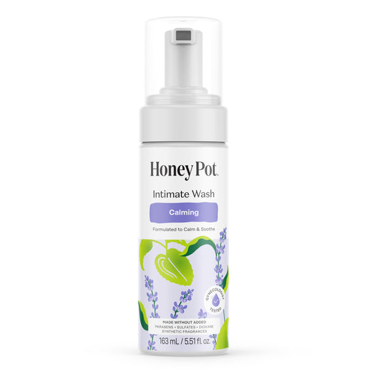 Honey Pot - Feminine Wash - Herbal Infused – Non Cooling - Sensitive Skin Types - PH Balanced Plant Based Hygiene Products - Calming - 5.51 Fluid Oz