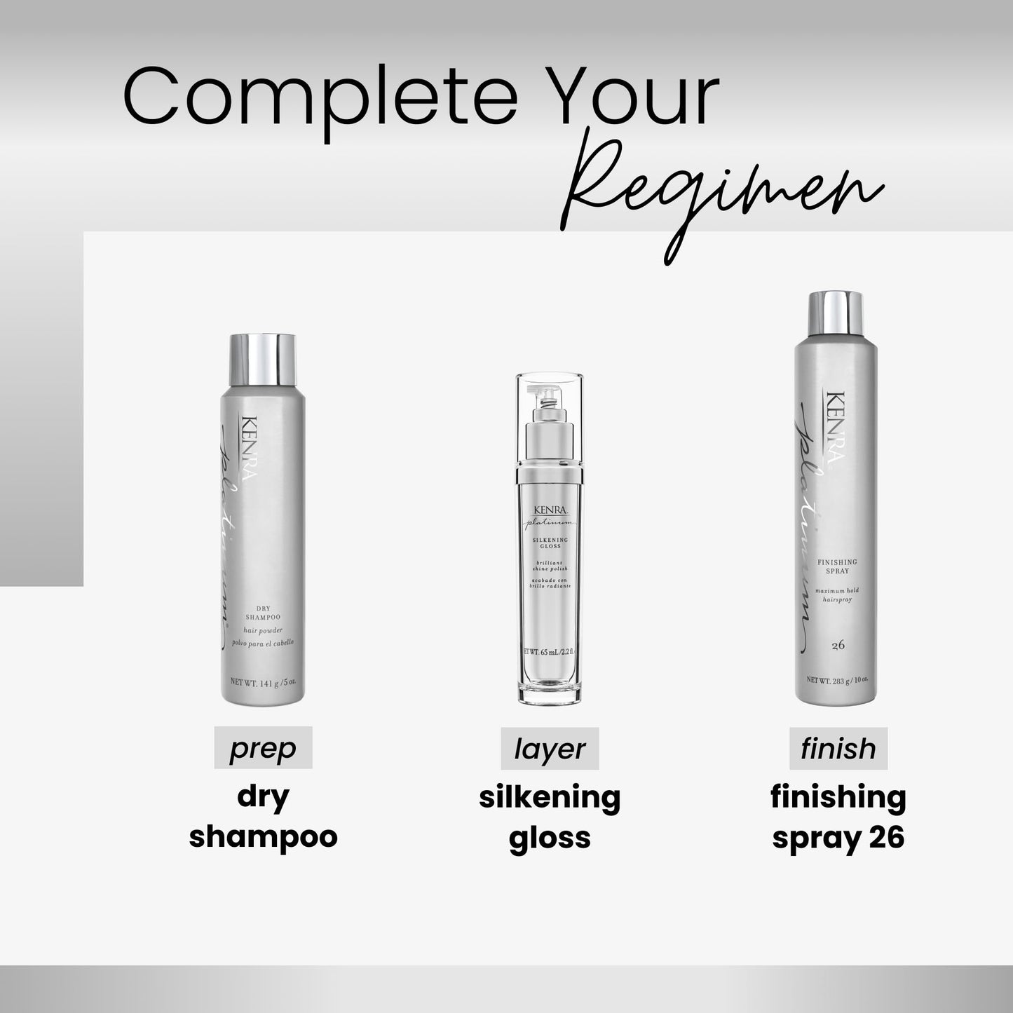 Kenra Platinum Dry Shampoo | Oil Absorbing Spray | Instantly Revives & Refreshes Hair | Saves Time & Extends Blowouts | All Hair Types
