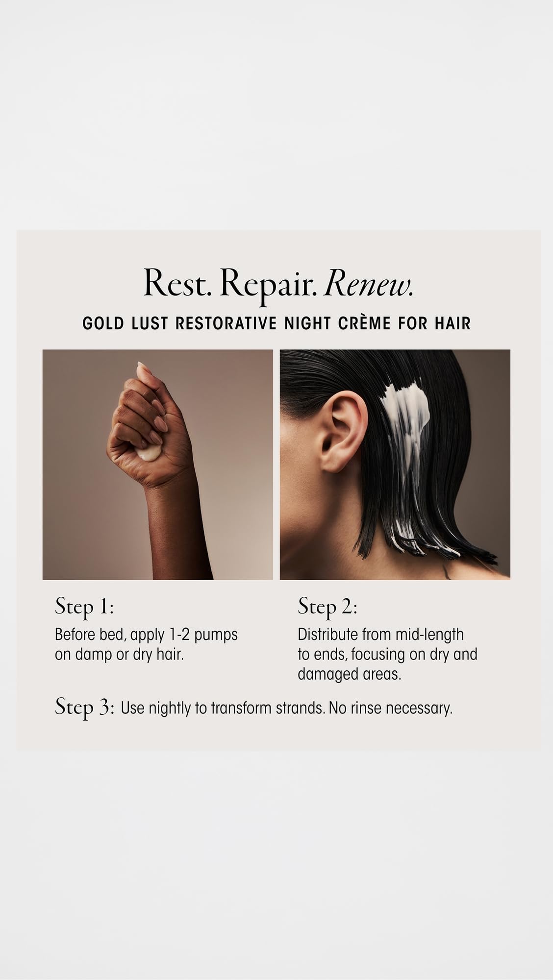 Oribe Gold Lust Restorative Night Creme