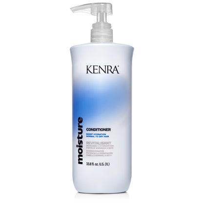 Moisture Conditioner | Boost Hydration | Improve Manageability and Shine | Nourish Dry Hair | Color Safe | Efforless Detangling | Normal to Dry Hair