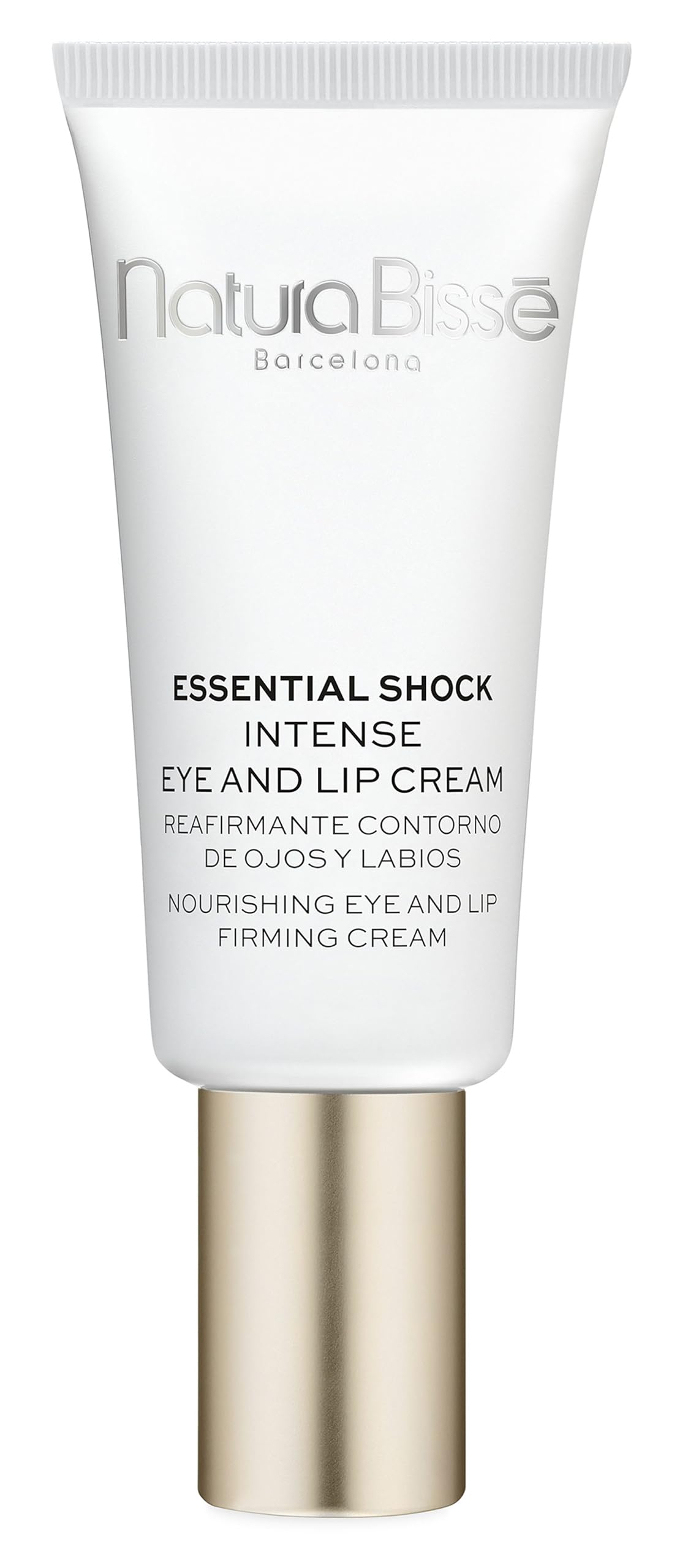 Natura Bissé Essential Shock Intense Eye & Lip Cream, Nourishing Eye & Lip Treatment, Firms, Rejuvenates & Revitalizes, For All Skin Types, 0.5 Oz