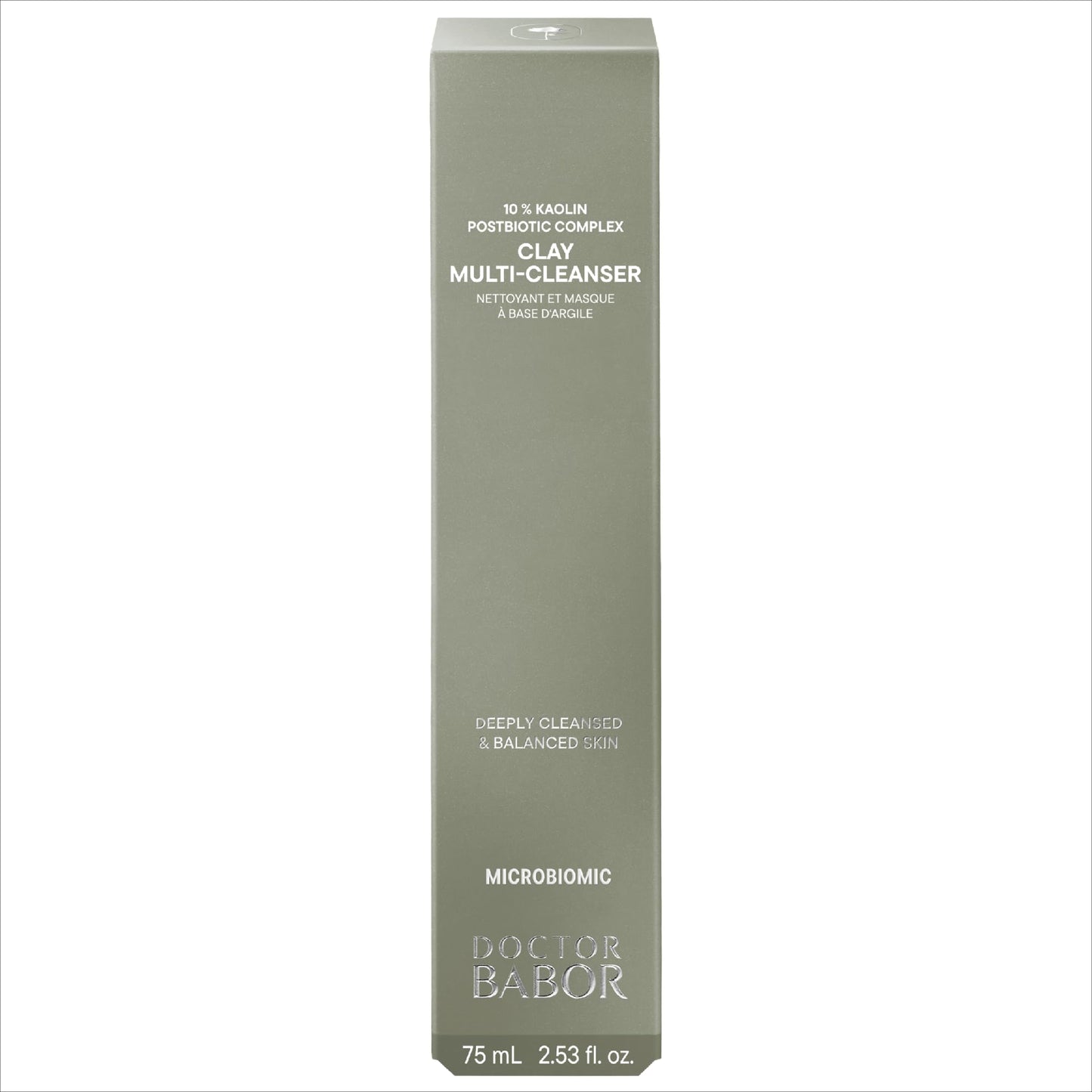 BABOR DOCTOR Microbiomic Clay Multi Cleanser (70 ml) - Vegan Facial Cleanser with Natural Ingredients for A Balanced, Radiant Complexion