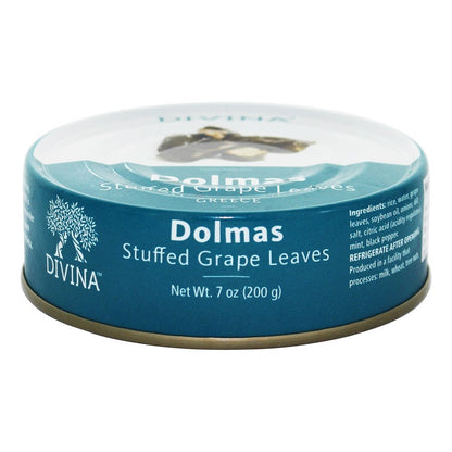 Divina Dolmas Stuffed Grape Leaves, 7 Ounce (4-Pack)