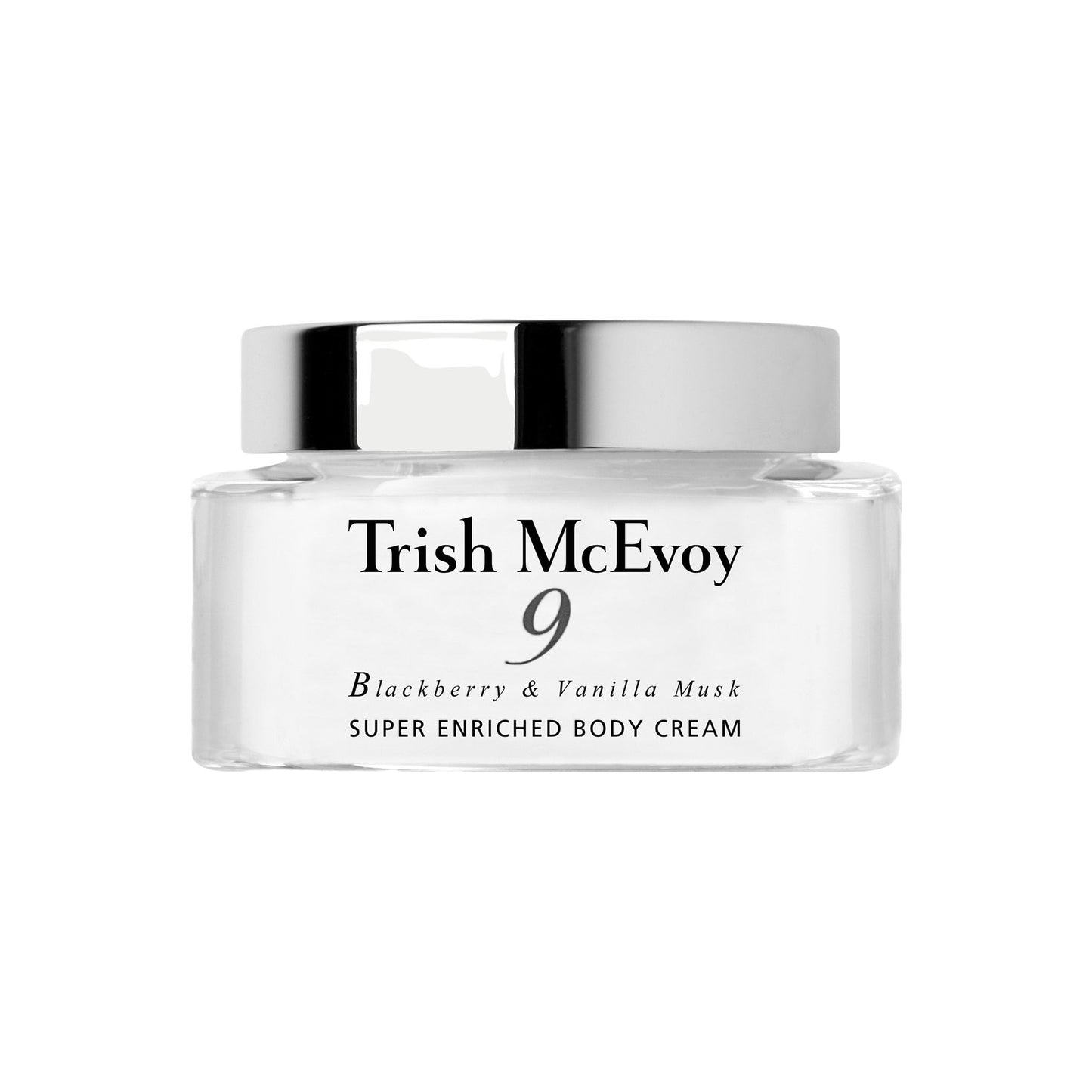 Trish McEvoy No. 9 Blackberry & Vanilla Musk Super Enriched Body Cream, 100 g / 3.5 oz