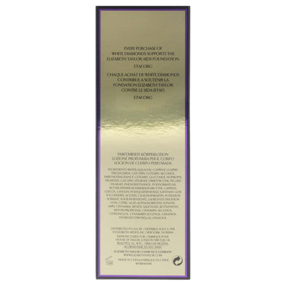 Elizabeth Taylor White Diamonds Body Lotion for Women, 6.8 Ounce
