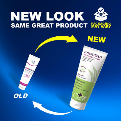 Dynarex DynaShield Skin Protectant Barrier Cream - Zinc Oxide Cream with Vitamins A, D, E, Aloe Vera - Protect and Treat Minor Wounds and Dry Skin - 4 oz. Tube, 1 Count