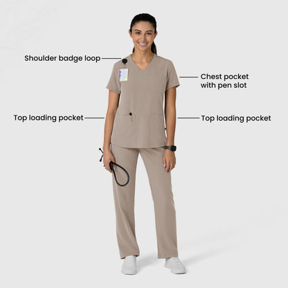 WINK Womens Scrub Top