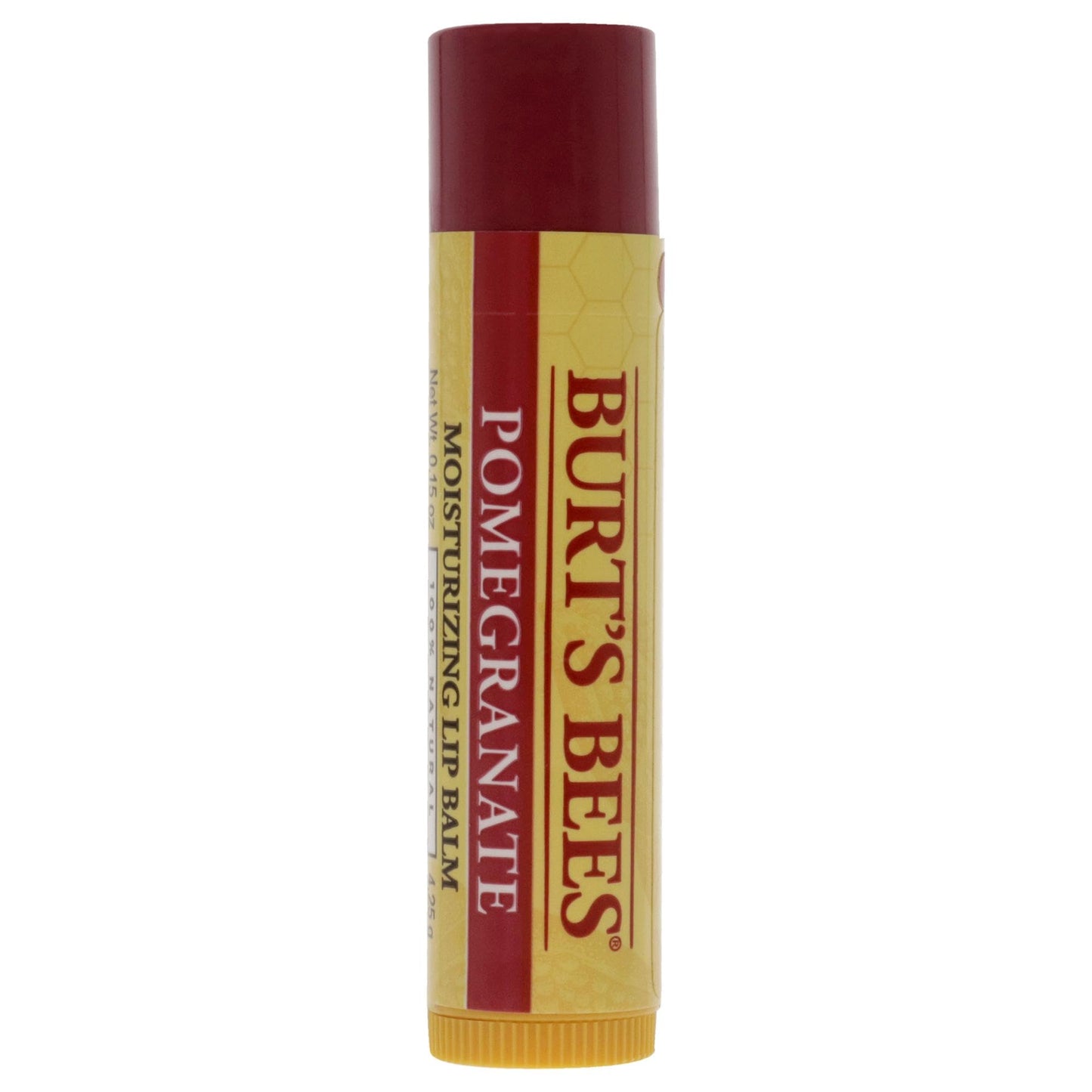 Burt's Bees Lip Balm, Pomegranate Oil, 0.15 Ounce Tube