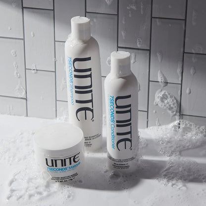 UNITE Hair – 7SECONDS Conditioner – Lightweight, Moisturizing Formula to Smooth, Soften & Enhance Shine – Helps Protect Hair from UV & Heat Damage – 8 Fl Oz