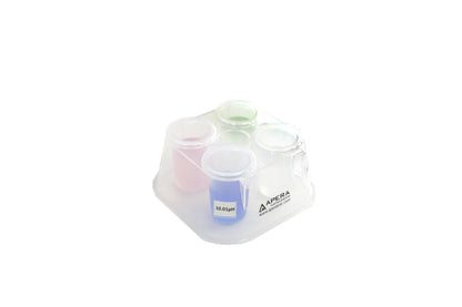 APERA INSTRUMENTS AI1116 pH Calibration Solution Kit (7.00, 4.00, 10.01), 16 oz. Each, Plus a CalPod Solution Holder for Easy Calibration, NIST traceable