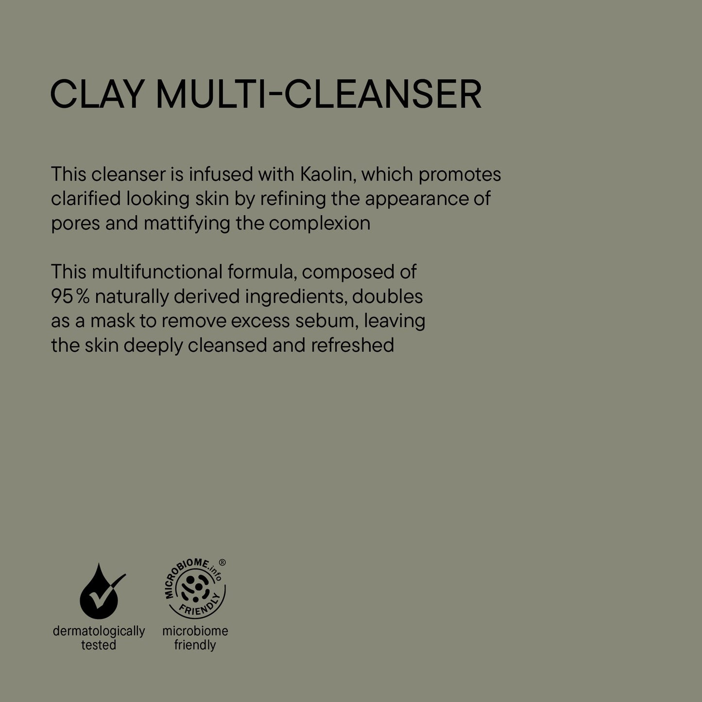 BABOR DOCTOR Microbiomic Clay Multi Cleanser (70 ml) - Vegan Facial Cleanser with Natural Ingredients for A Balanced, Radiant Complexion