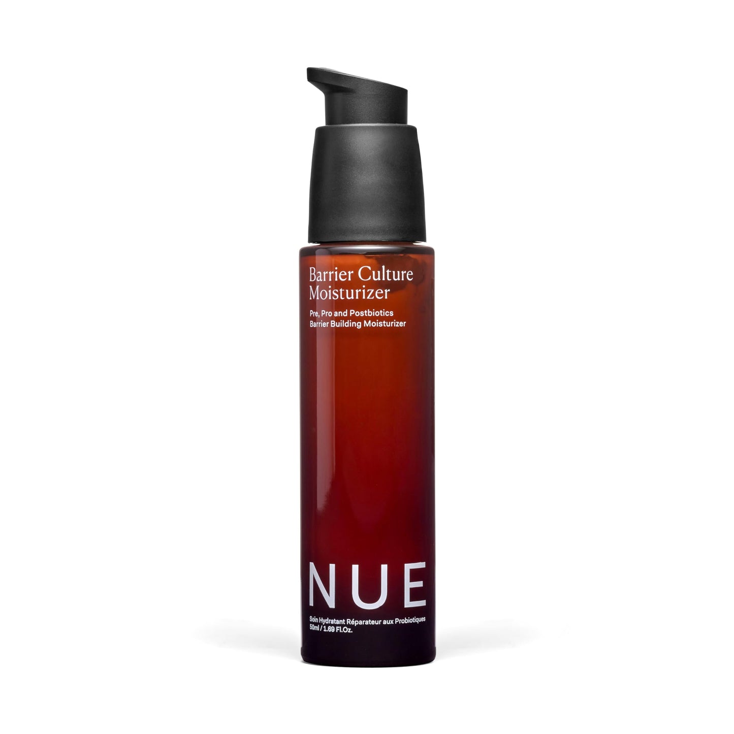 The Nue Co. Barrier Culture Moisturizer - Hydrating Pre & Probiotic Face Cream with Ceramides, Peptides, Niacinamide & Squalane - Vegan & Gluten Free Barrier Moisturizer for All Skin Type | 1.69 fl oz