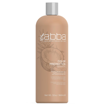 ABBA - Pure Color Protection Shampoo - Coconut Oil & Sage