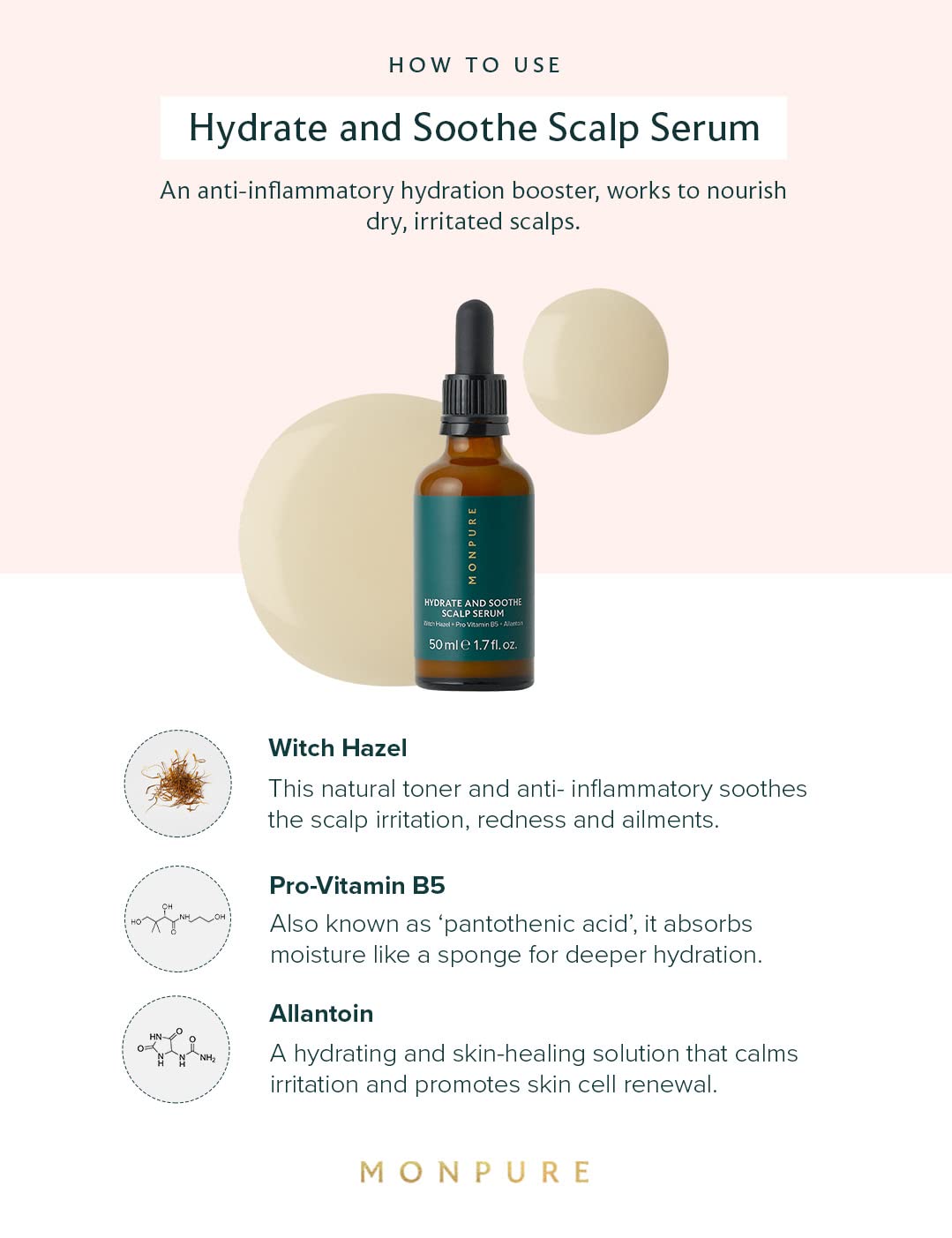 Monpure Hydrate Soothe Scalp Serum