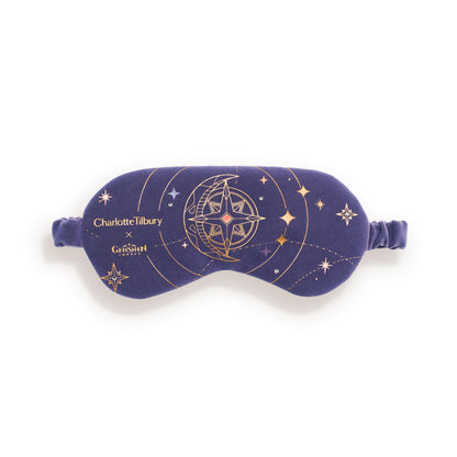 Charlotte Tilbury x Genshin Impact Starfell Treasure - Travel Size Skincare Kit - Magic Water Cream, Crystal Elixir, Setting Spray, Compact Mirror & Genshin Accessories - Pouch Included (6 Count)