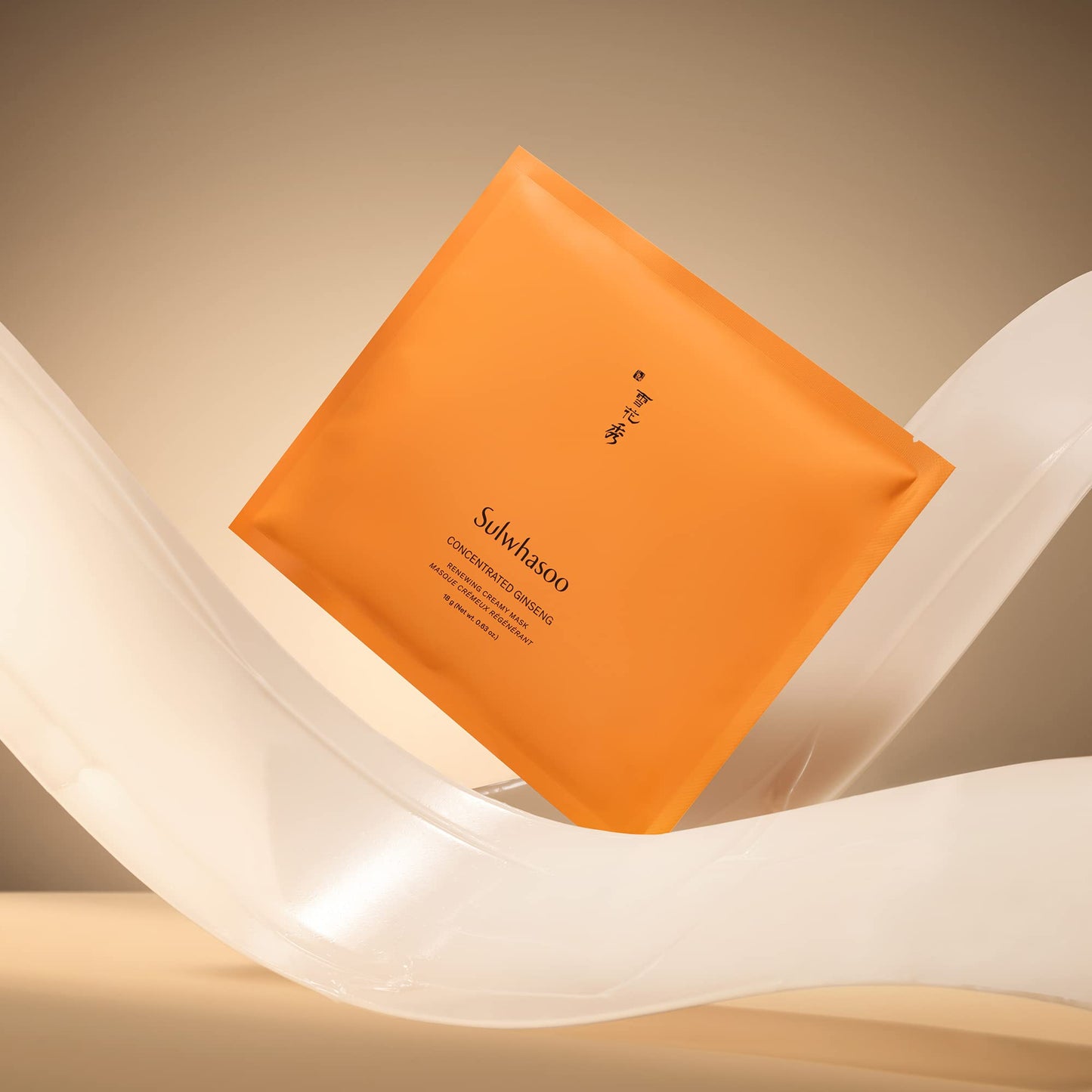 Sulwhasoo Concentrated Ginseng Renewing Sheet Mask - Korean Anti-Aging Skincare, Visibly Improves Wrinkles and Firmness, Nourishes, Hydrates & Soothes, Ginseng, Peptides & Squalene