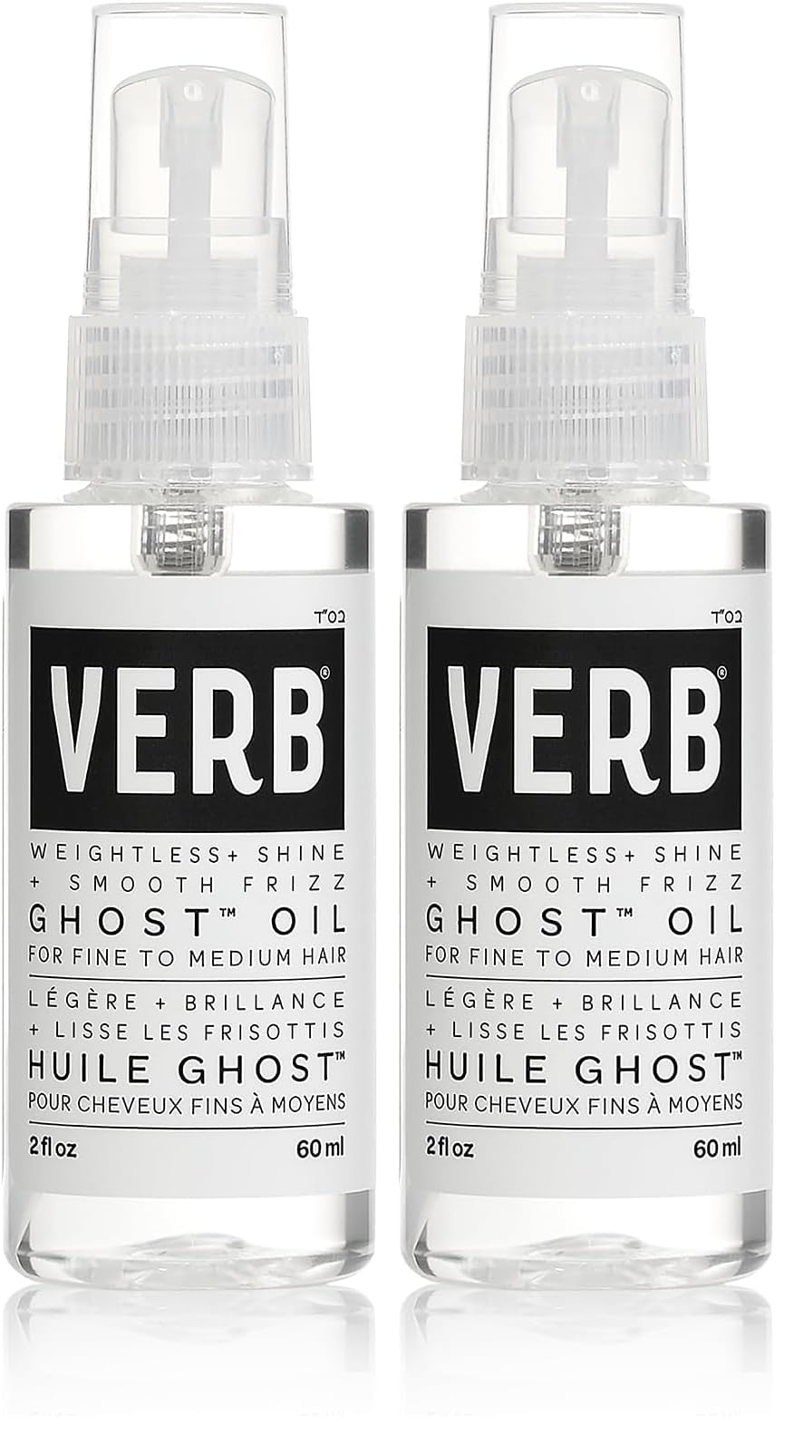 VERB Ghost Oil - Weightless Hair Oil for Fine to Medium Hair - Smooths Frizz, Adds Shine - No Parabens, Gluten or Harmful Sulfates