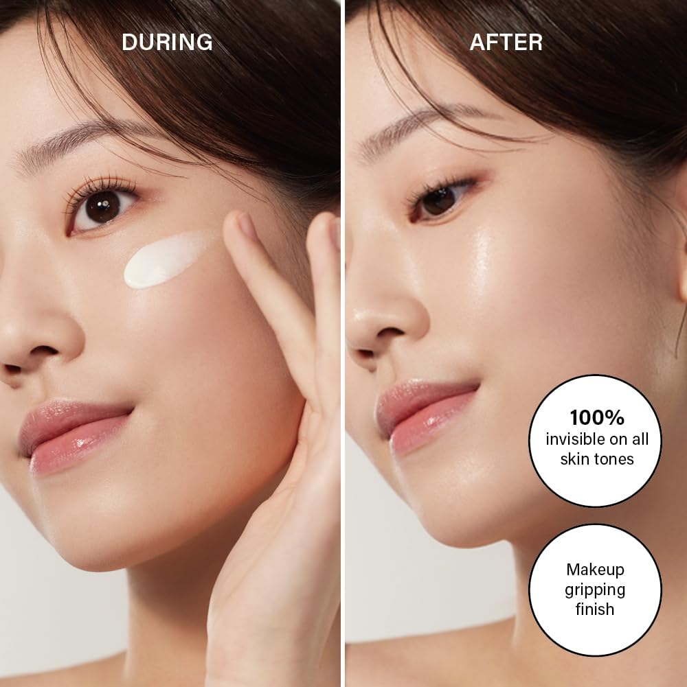 Melixir Airfit Invisible™ Sunscreen SPF 50, Broad Spectrum Korean Rice Sunscreen for Face, Hyaluronic Acid, Moisturizing Daily Protection for Sensitive Skin, No White Cast, Waterproof (1.7fl.oz./50ml) | Korean Rice, Hyaluronic Acid, Broad Spectrum...