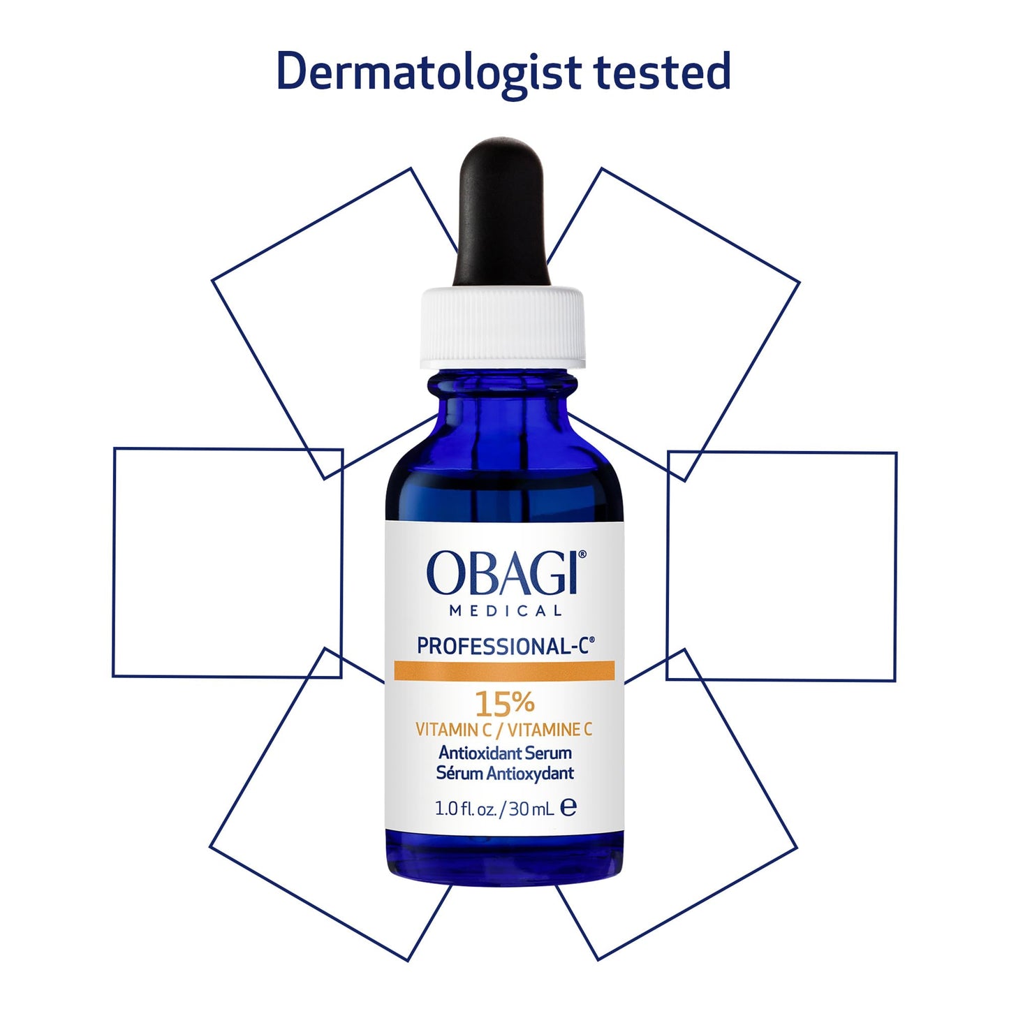 Obagi Medical Professional-C 15% Vitamin C Serum - Helps Brighten Skin Tone and Minimize the Appearance of Fine Lines & Wrinkles - 1 oz